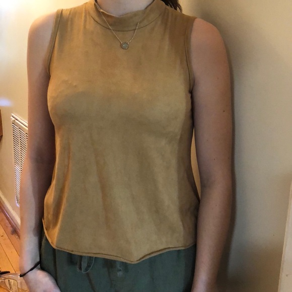 Brown sleeveless top - Picture 5 of 6